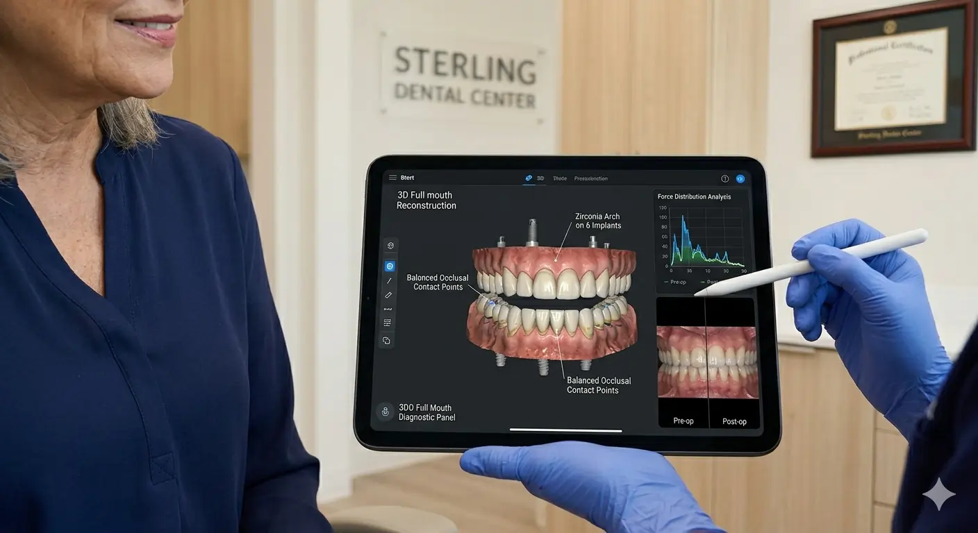 Full Mouth Rehabilitation in Sterling VA — Sterling Dental Center